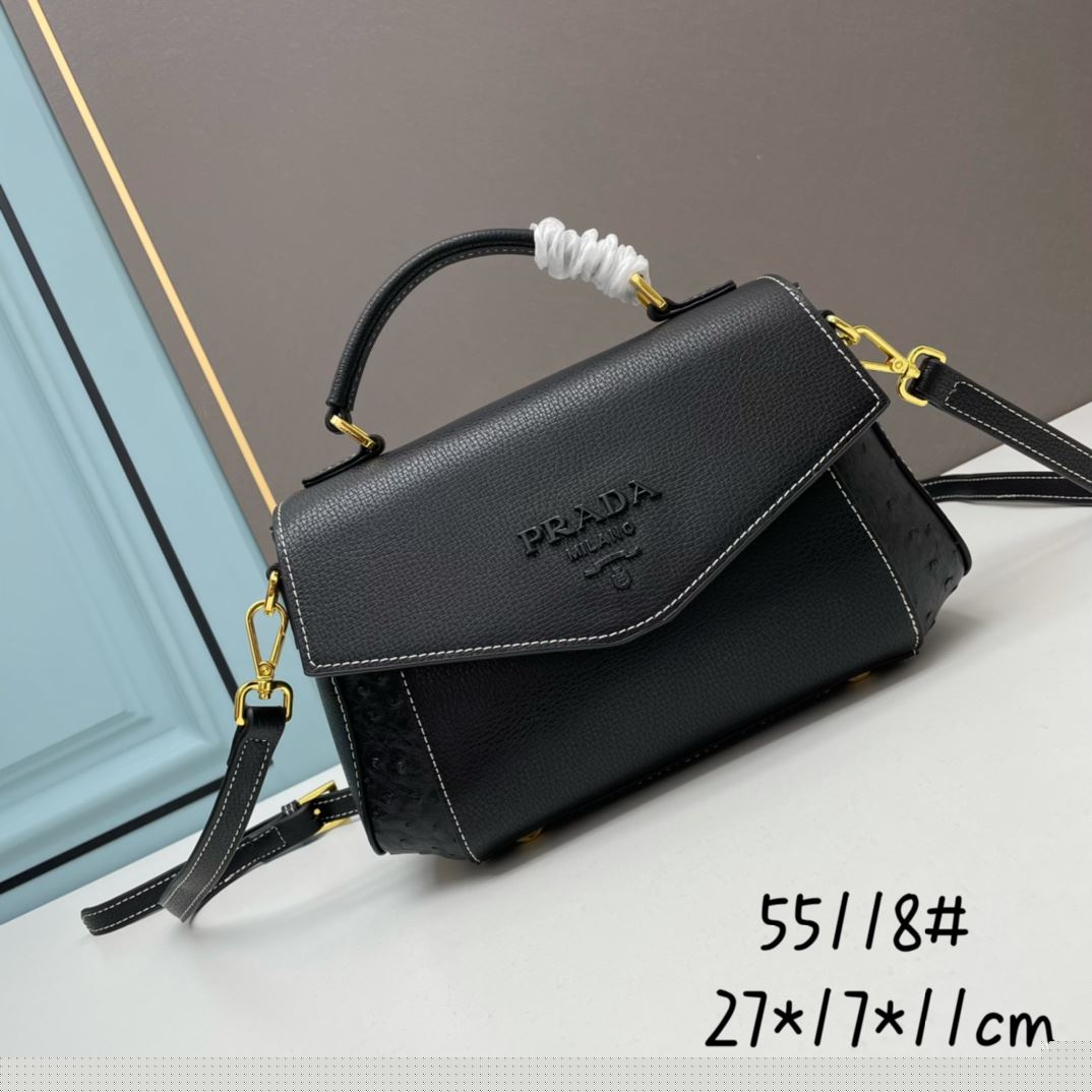 Pra*a top handle bags